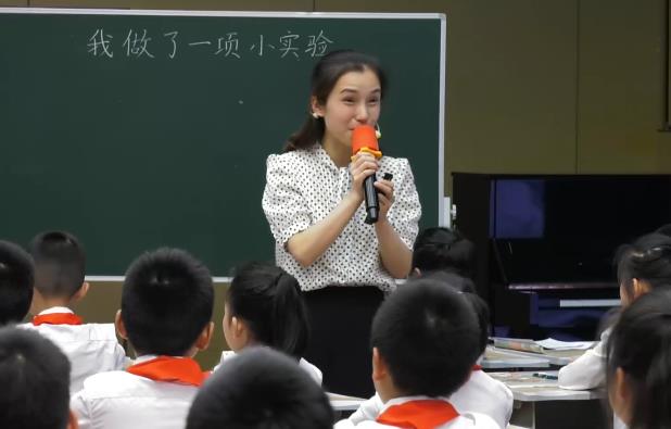 宋霞，《我做了一項小實驗》，三年級下冊習作，第四單位