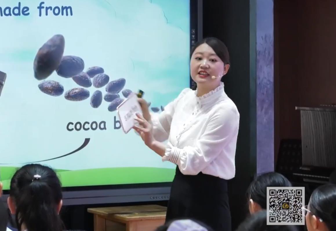 李倫輝，閱讀課《The Chinese Chocolate》，五年級(jí)，自編文本